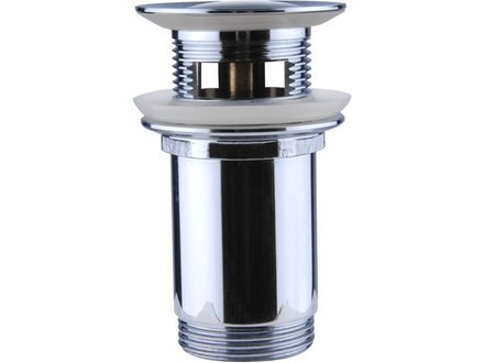 Výpust umyvadlová Balletto (81097) výpust' umyvadlová Click–Clack, dvojitá, chrom (1)