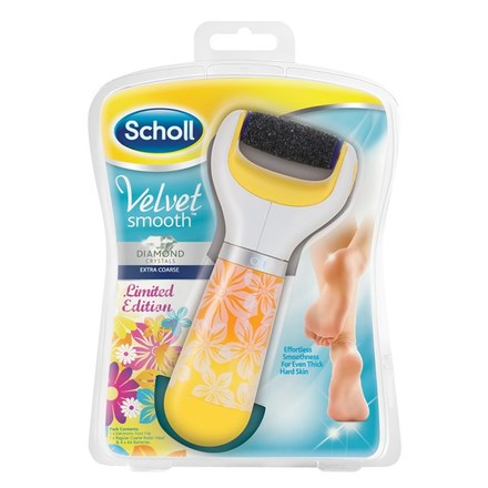 Elektrický pilník na chodidla a paty Scholl Velvet Smooth limitovaná edice