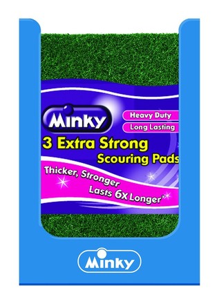 Drátenka Minky Extra strong scouring pads (3 ks) (AA84101203)