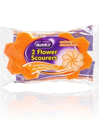 Houbička Minky Flower Scourers (2 ks) (AA84001201)