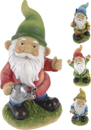 Zahradní dekorace ProGarden KO 252720640 Zahradní trpaslík 23 cm 4 barvy