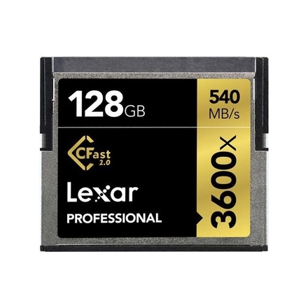 Paměťová karta Lexar 128GB CF 3600x Pro Fast