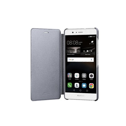Pouzdro na mobilní telefon Huawei P9 Lite Flip Cover Grey