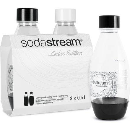 Náhradní láhev Sodastream Lahev 0.5l dámská 2ks B&W Grass LE