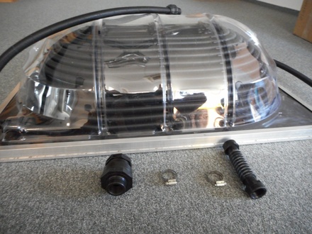 Solární ohřev bazénů Palram Solar AquaDome Grand (rozbaleno) (2)