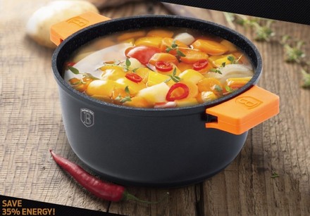 Hrnec s mramorovým povrchem Berlingerhaus BH 1099 36 cm Granit Diamond Line (2)