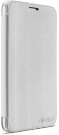 Pouzdro na mobil Alcatel FC5051 FlipCase POP 4, Metal Silver