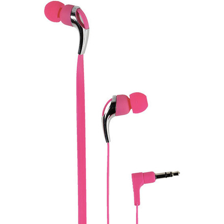 Sluchátka do uší Vivanco 37306 Neon Buds růžová
