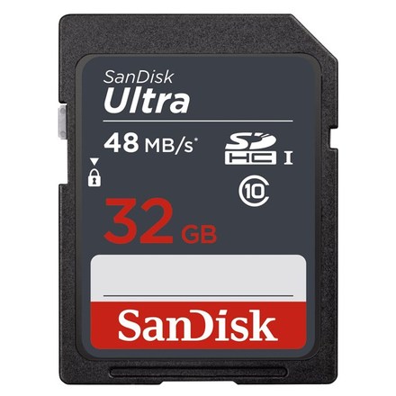 Paměťová karta Sandisk Ultra SDHC 32 GB 48 MB/s Class 10 UHS-I