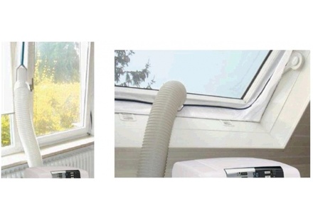 Těsnění k mobilním klimatizacím Midea/Comfee Hot Air Stop do oken, univerzální, vhodné k mobilním klimatizacím