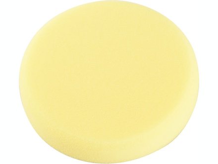 Kotouč k leštičce Extol Premium (8803548) leštící pěnový T80, žlutý,Ř150x30mm, suchý zip