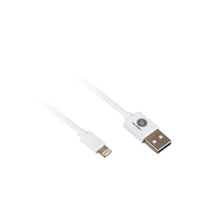 USB kabel GoGEN Kabel USB A/LIGHTNING B, propojovací, 0,9m bílý
