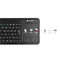 Bezdrátová klávesnice GoGEN WKB 360 CZB, Wireless, Touchpad, Smart TV černá (1)