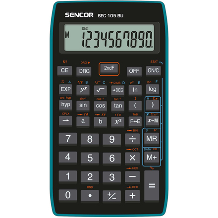 Kalkulačka Sencor SEC 105 BU