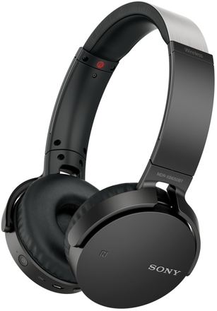 Polootevřená sluchátka Sony MDR XB650BT Black