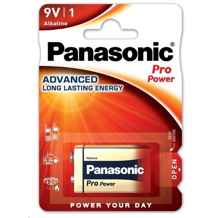 9V baterie Panasonic 6LF22PPG/1BP Pro Power Gold