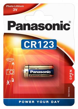 Foto baterie Panasonic CR 123AEP/1B