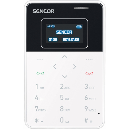Mobilní telefon Sencor Element Mini White