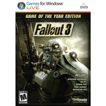 Hra na PC Bethesda Fallout 3: GOTY PC