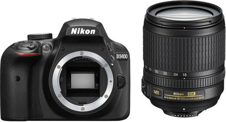 Digitální zrcadlovka Nikon D3400 + 18-105 VR
