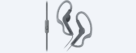 Sluchátka za uši Sony MDR AS210A Black