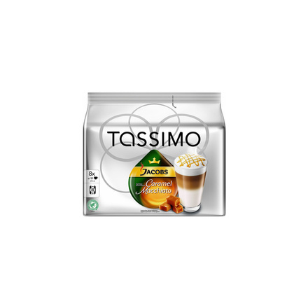 Kávové kapsle Kraft Tassimo Latte Caramel 268g
