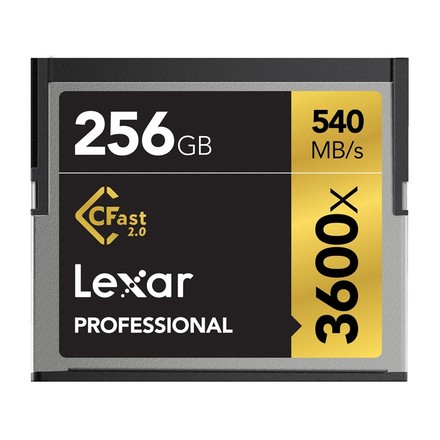 Paměťová karta Lexar 256GB CF 3600x Pro Fast