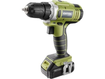 Aku vrtací šroubovák Extol Craft (402400) 12V Li-ion, 1300mAh