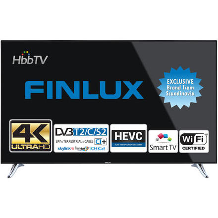 UHD LED televize s tunerem DVB-T2 Finlux 65FUA8061