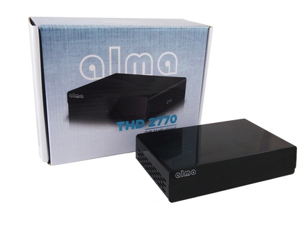 DVB-T přijímač Alma 2770 THD černý