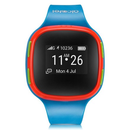 Chytré hodinky Alcatel MOVE TIME Track&Talk Watch, Blue/Red