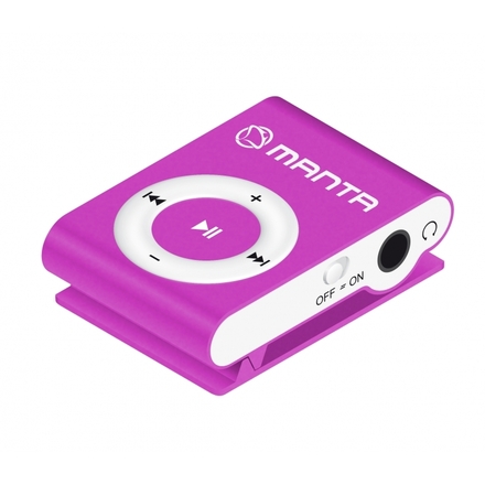 MP3 přehrávač Manta MM269C.PU fialový