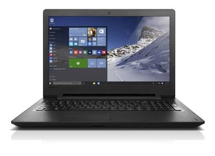 Notebook 15,6&quot; Lenovo IdeaPad 110-15IBR Celeron N3060, 4GB, 1TB, 15.6, HD Graphics, bez mechaniky, BT, CAM, WIN10 černý (80T70054CK)