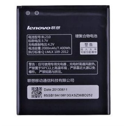GSM baterie Lenovo BL210 pro A356, S860 Li-Ion 2000mAh – bulk
