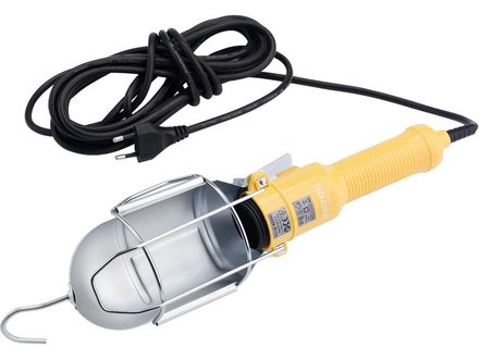 Světlo závěsné Extol Light (43290) se svorkou 230V, 5m kabel, E27